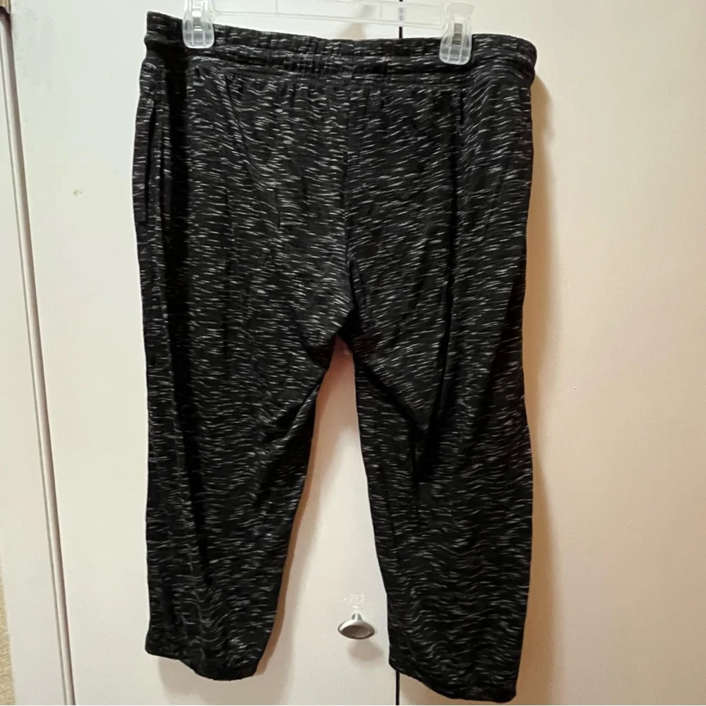 Arizona Cardinals Heathered Black Capri Jogger Pants